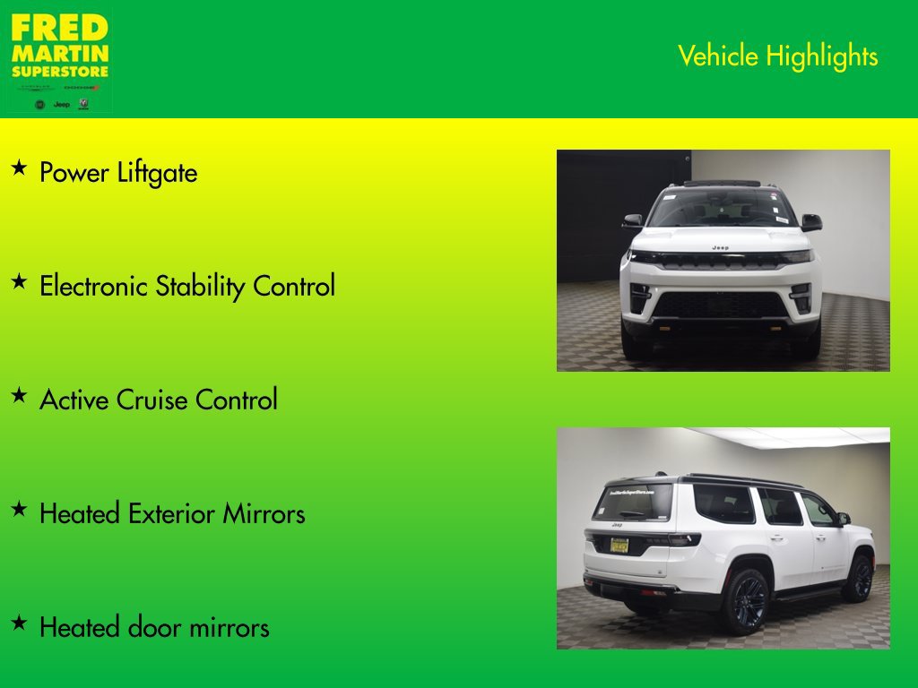 New 2026 Jeep Grand Wagoneer 4WD image 26