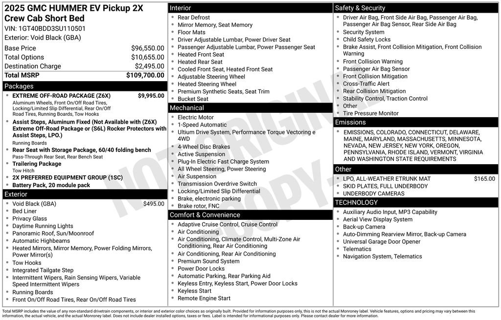 New 2025 GMC Hummer EV 2X w/ Extreme Off-Road Package image 9