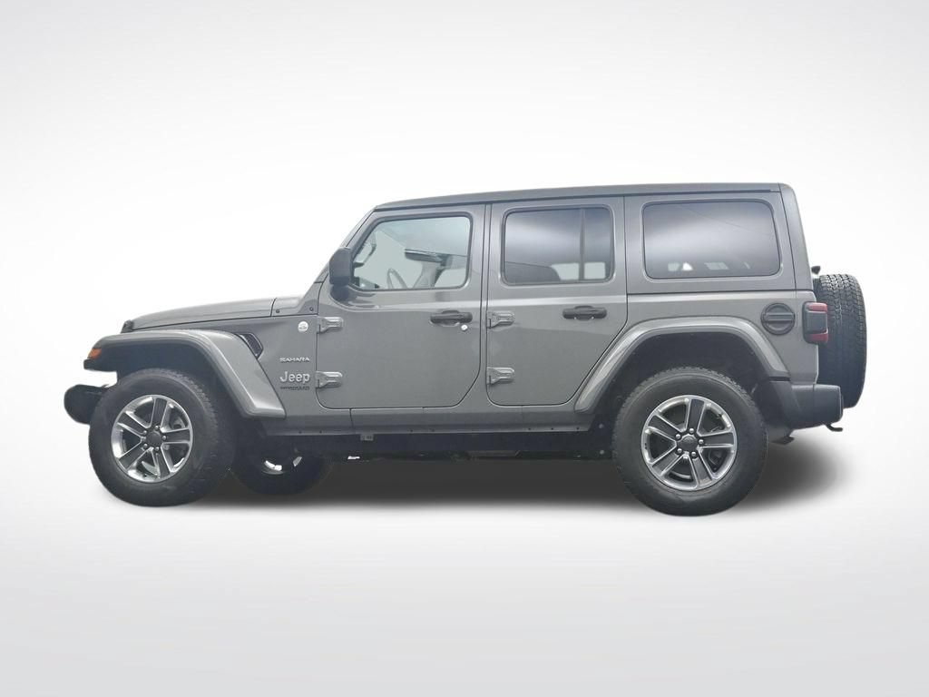 Used 2022 Jeep Wrangler Unlimited Sahara w/ LED Lighting Group AWD/4WD image 37