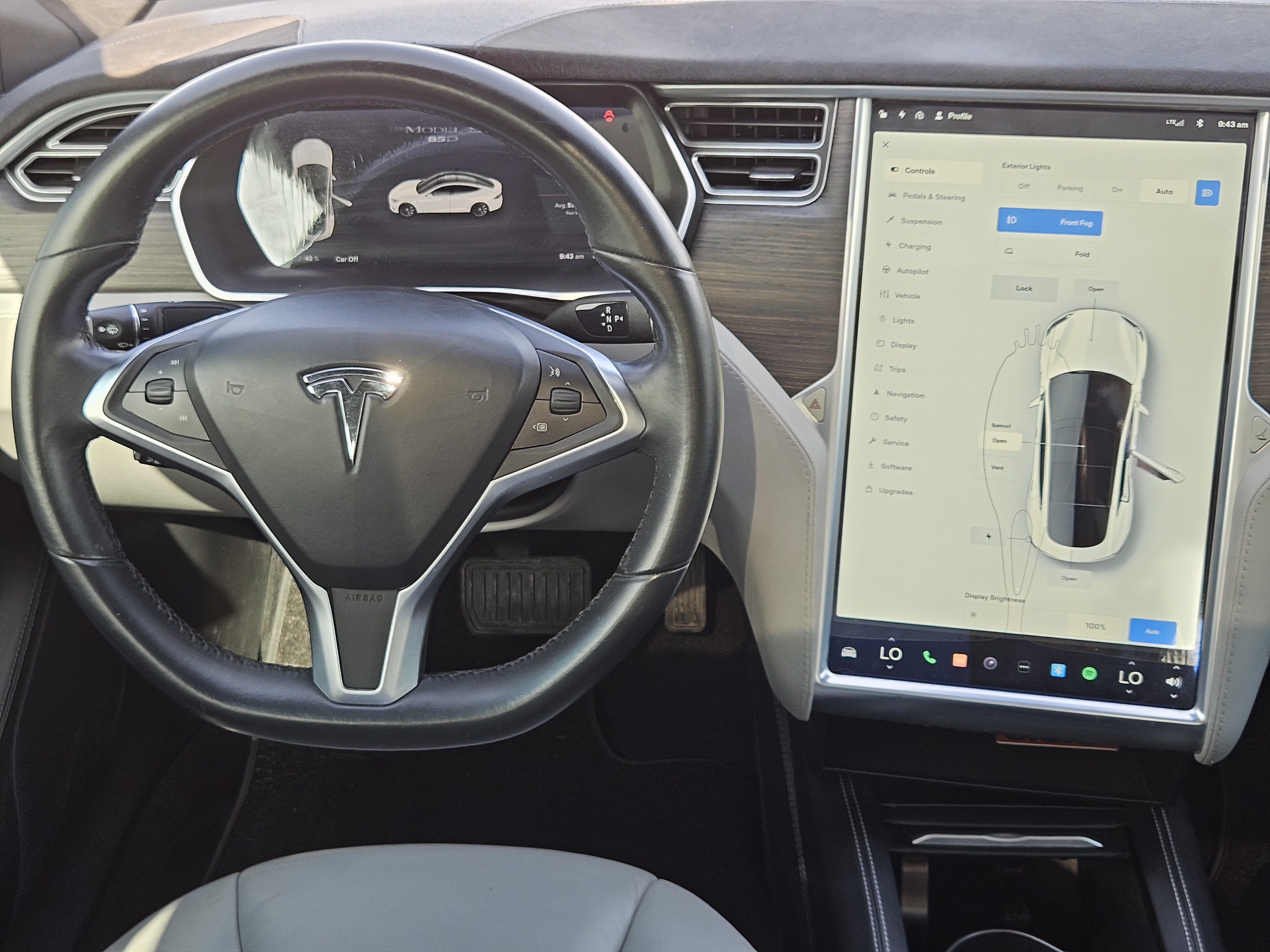 Used 2015 Tesla Model S 85D AWD/4WD image 25