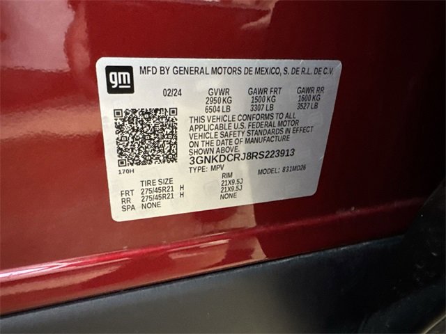 Certified 2024 Chevrolet Blazer EV RS image 31