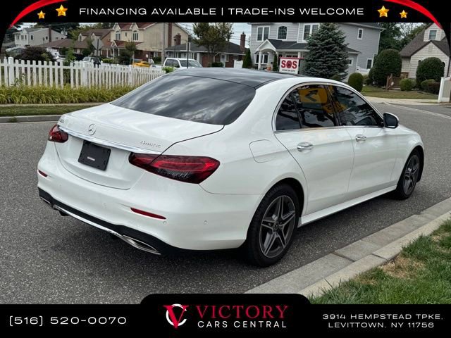 Used 2021 Mercedes-Benz E 350 4MATIC Sedan w/ Premium Package image 4
