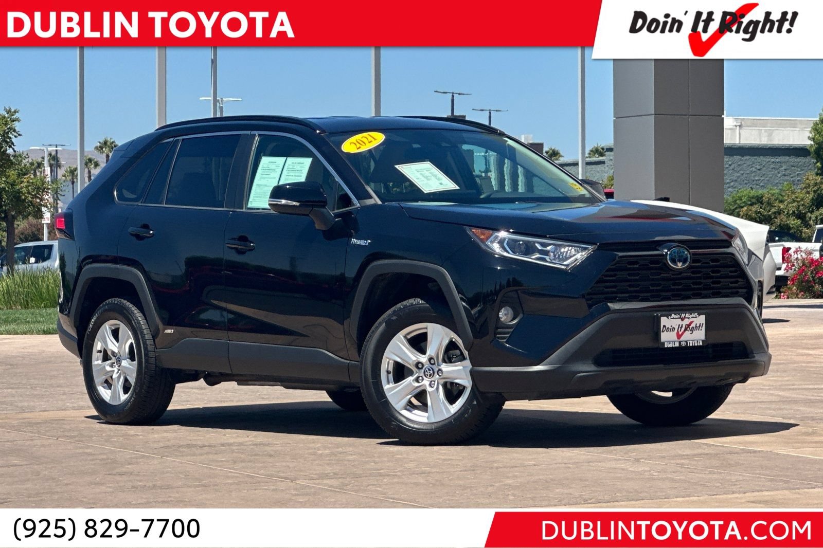 Certified 2021 Toyota RAV4 XLE