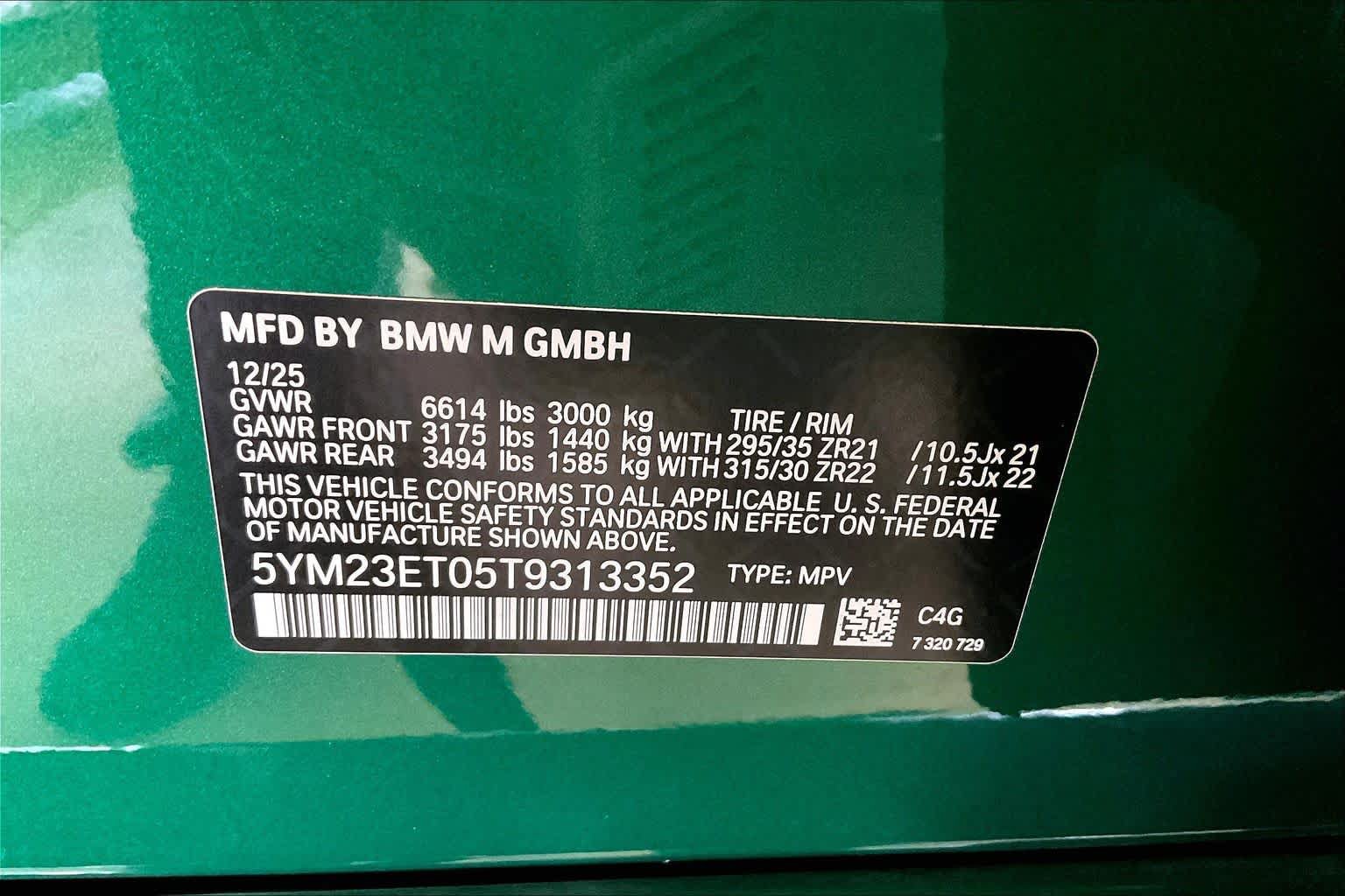 Used 2026 BMW X6 M Competition w/ Executive Package AWD/4WD image 32