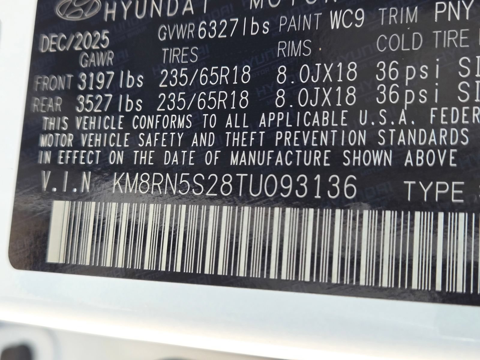 Certified 2026 Hyundai Palisade SEL FWD image 22