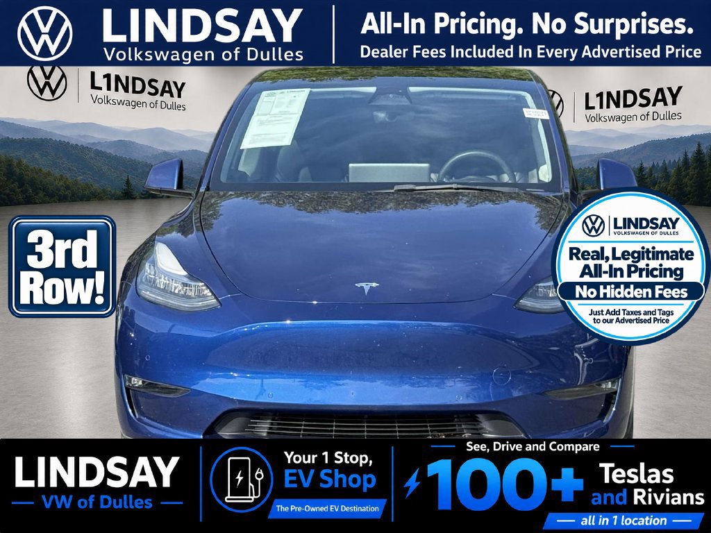 Used 2021 Tesla Model Y Long Range AWD/4WD image 2