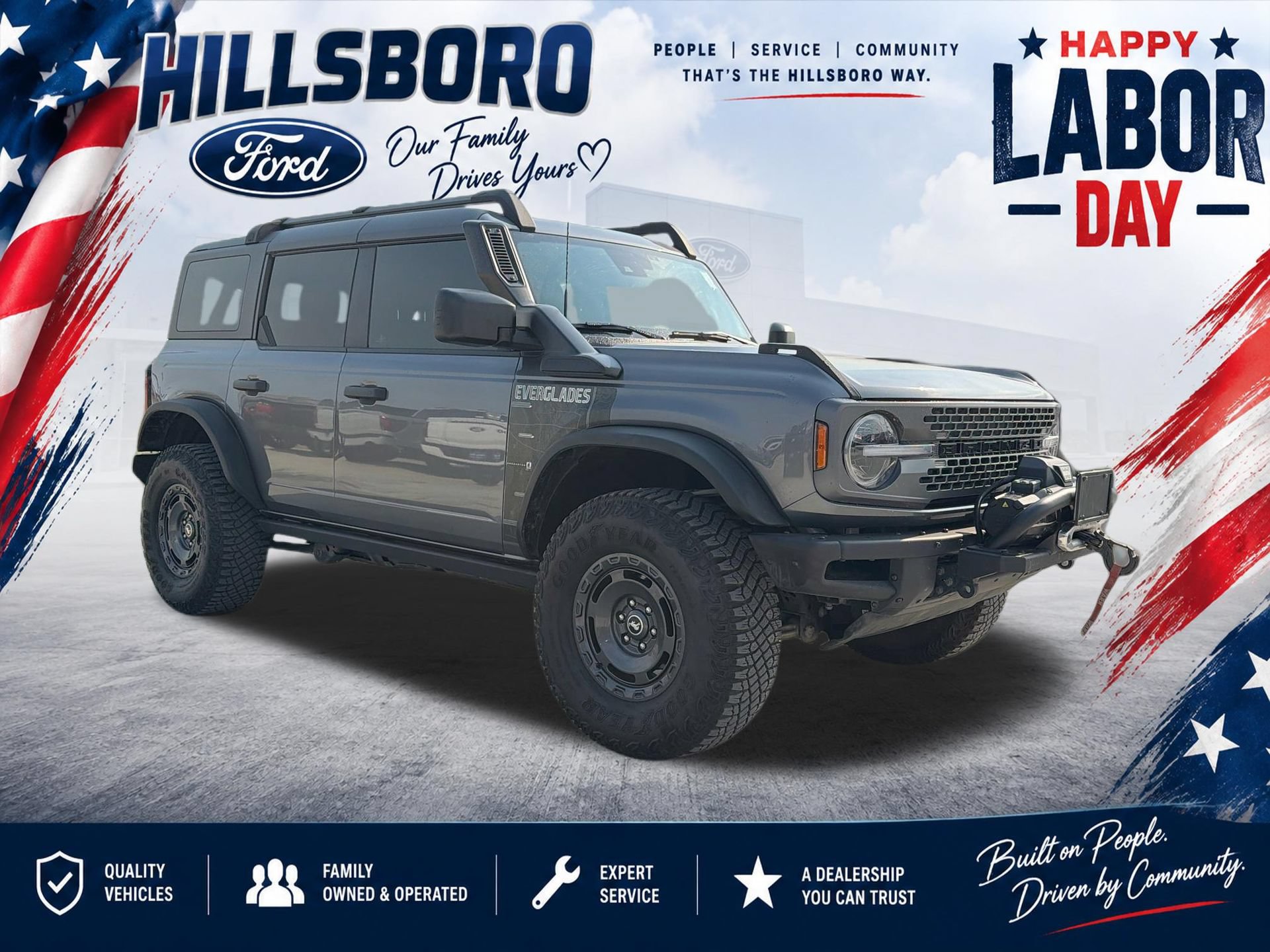 Certified 2024 Ford Bronco Everglades AWD/4WD image 3