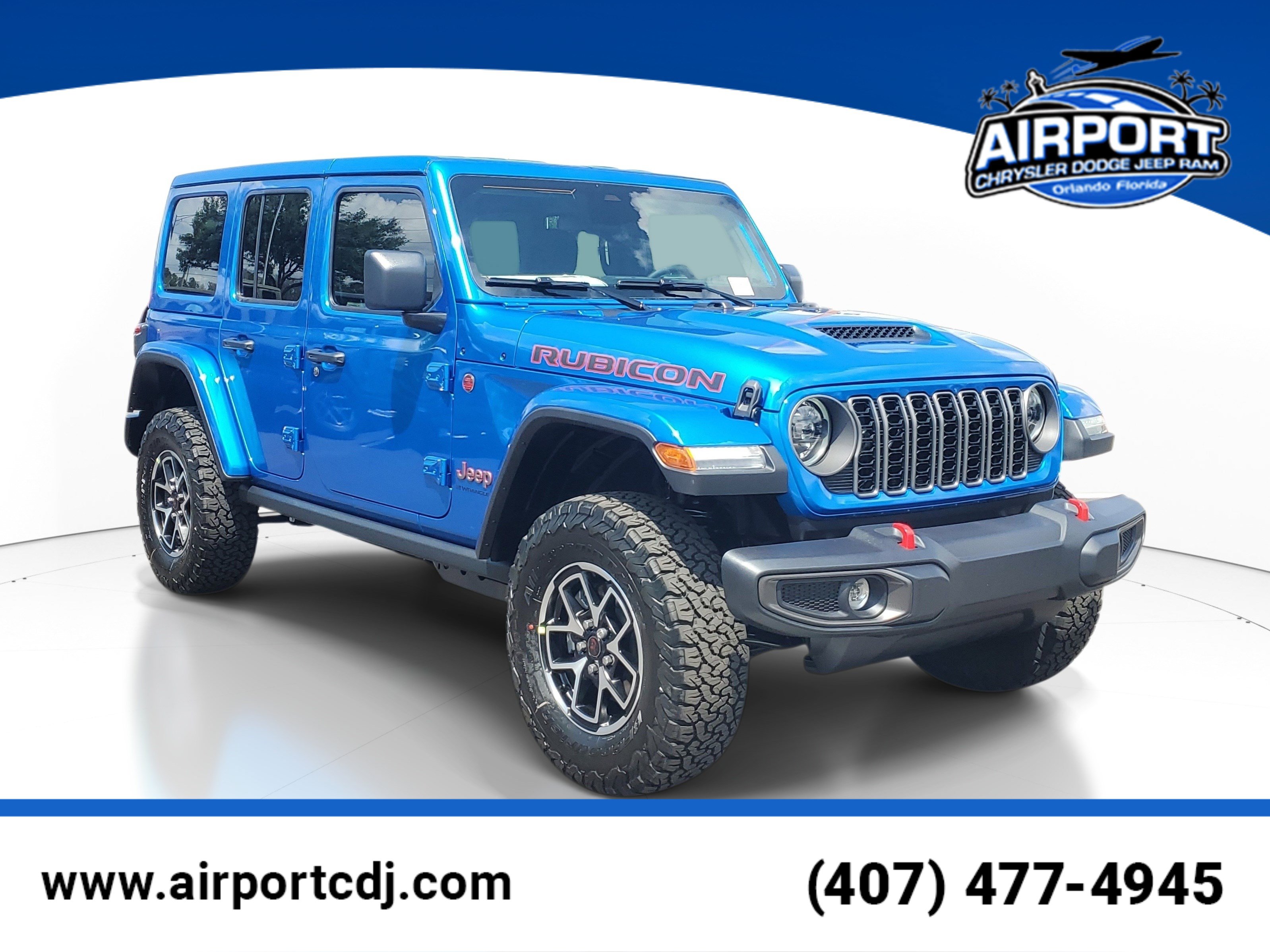 New 2026 Jeep Wrangler Unlimited Rubicon w/ Safety Group AWD/4WD image 1