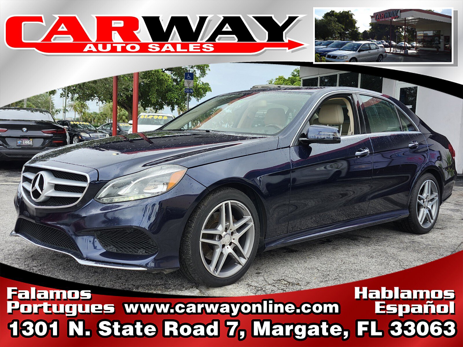 Used 2015 Mercedes-Benz E 350 Sedan image 1