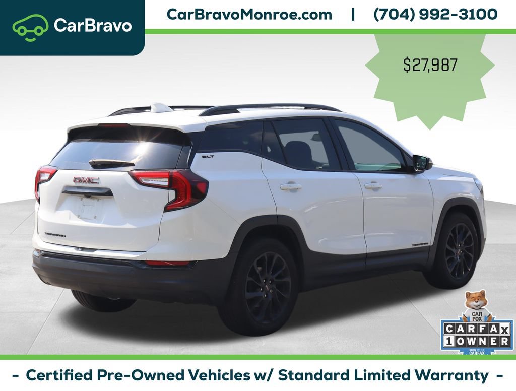 Certified 2024 GMC Terrain SLT w/ Infotainment Package II FWD image 7