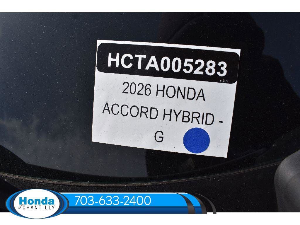 New 2026 Honda Accord Hybrid Sport-L FWD image 35