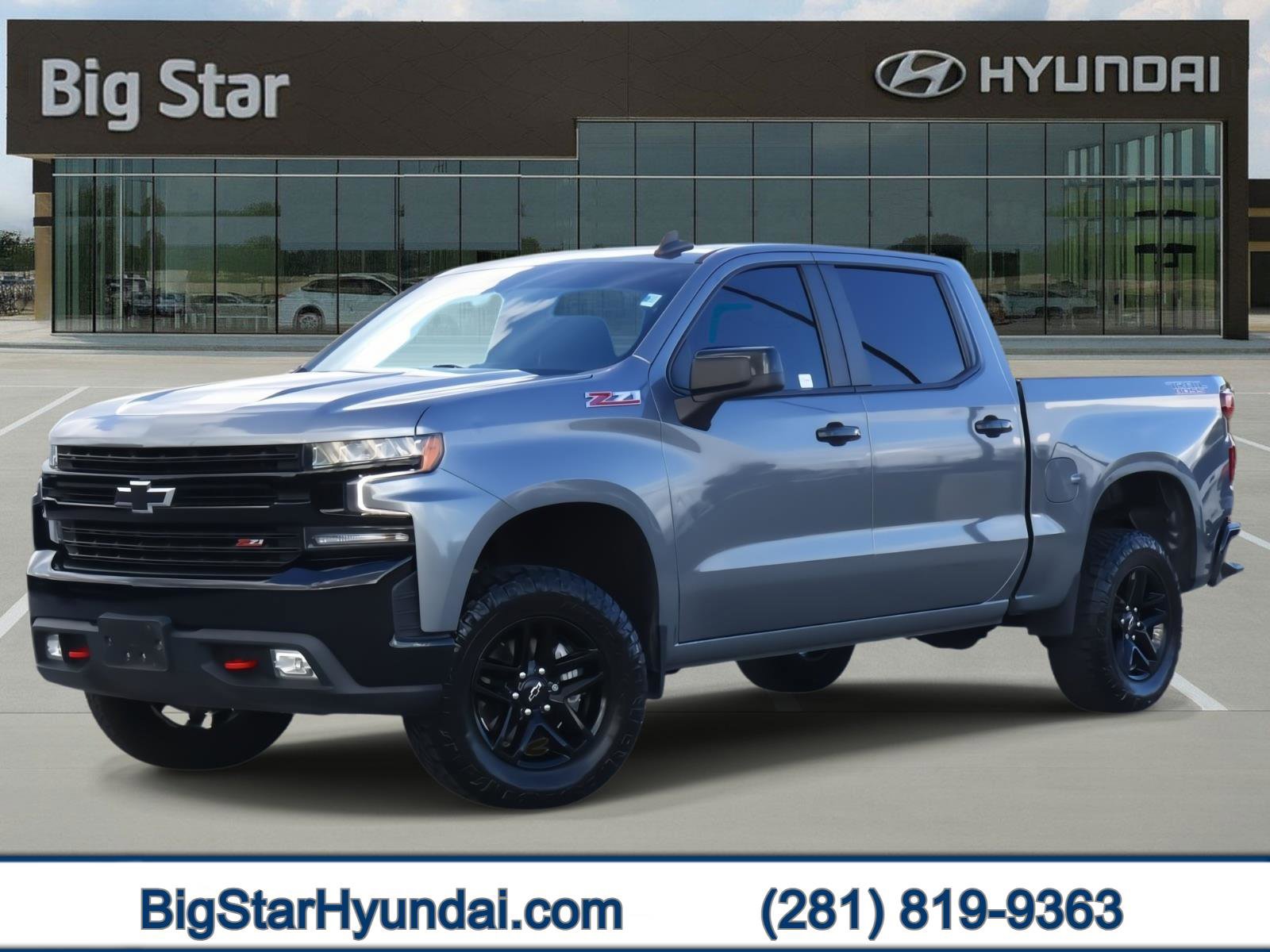Used 2021 Chevrolet Silverado 1500 LT Trail Boss w/ LPO, Dark Essentials Package image 1
