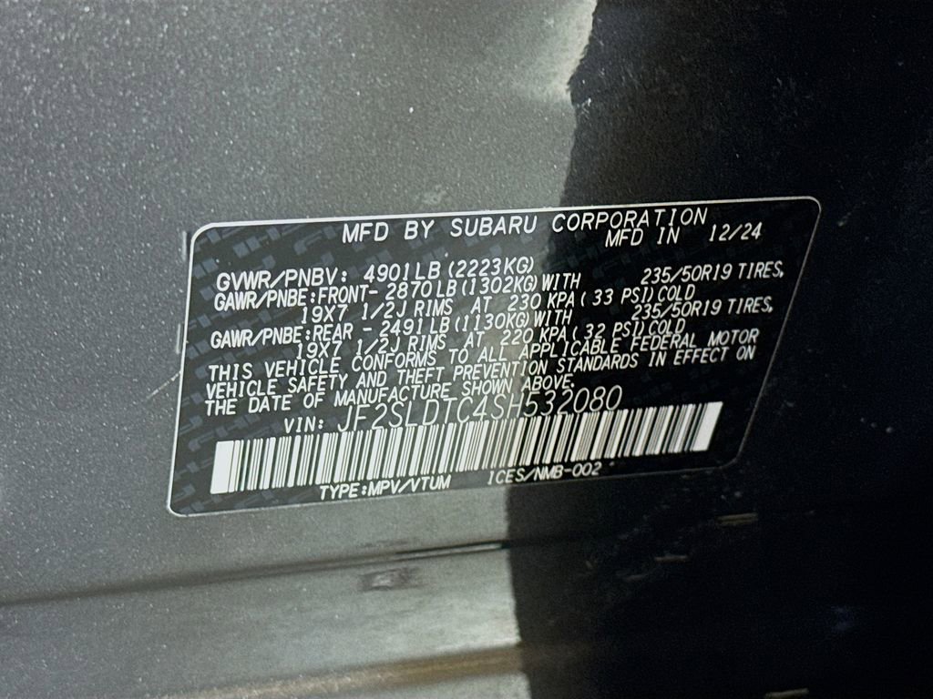 Certified 2025 Subaru Forester Touring w/ Popular Package - Touring AWD/4WD image 42