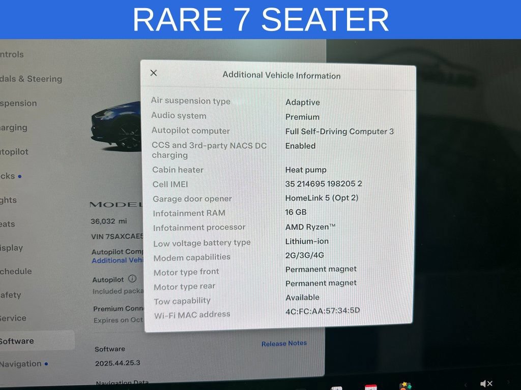 Used 2022 Tesla Model X AWD/4WD image 2