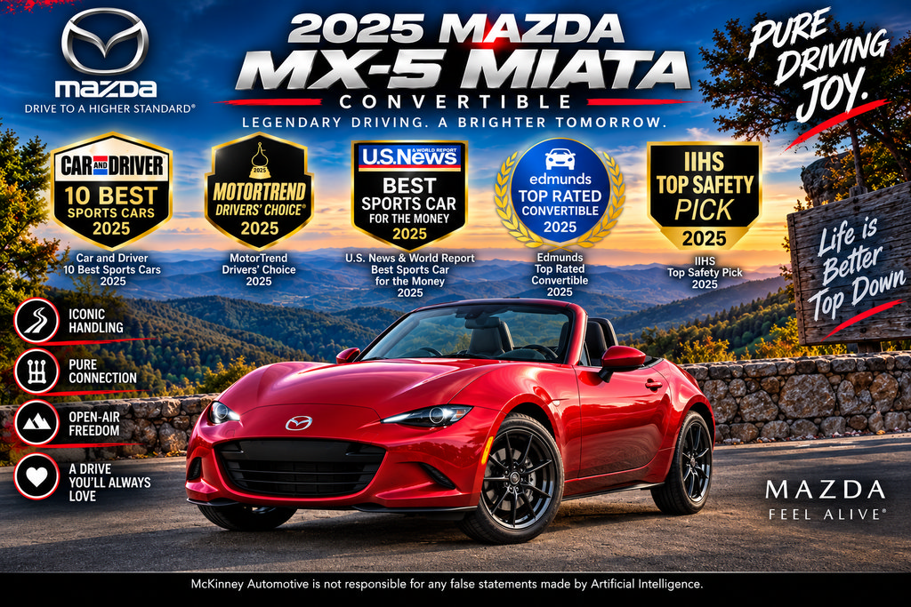 Used 2025 MAZDA MX-5 Miata Club w/ Brembo/BBS Recaro Package RWD video 2