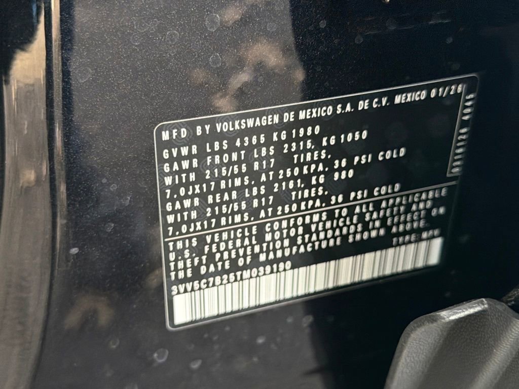 New 2026 Volkswagen Taos S image 28