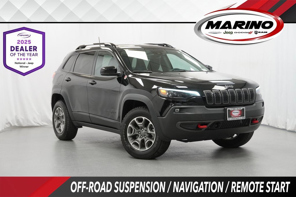 Certified 2022 Jeep Cherokee Trailhawk w/ Sun, Sound & Nav Group
