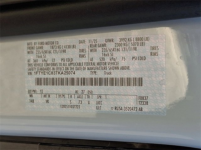 New 2026 Ford Transit 150 148 Medium Roof image 15