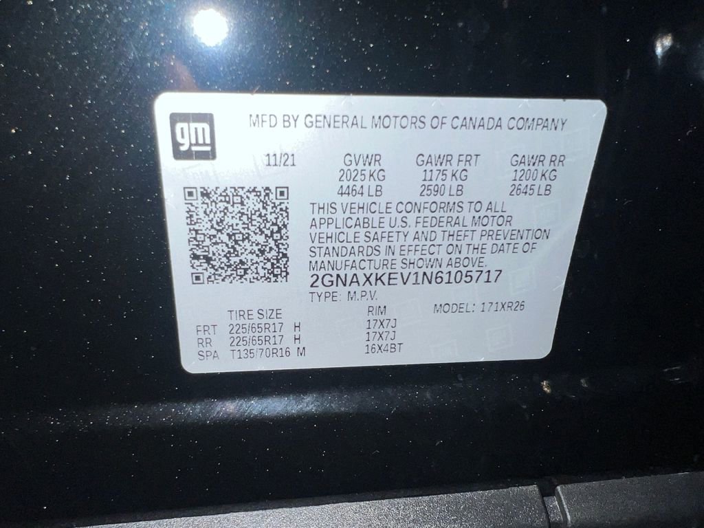 Used 2022 Chevrolet Equinox LT image 29