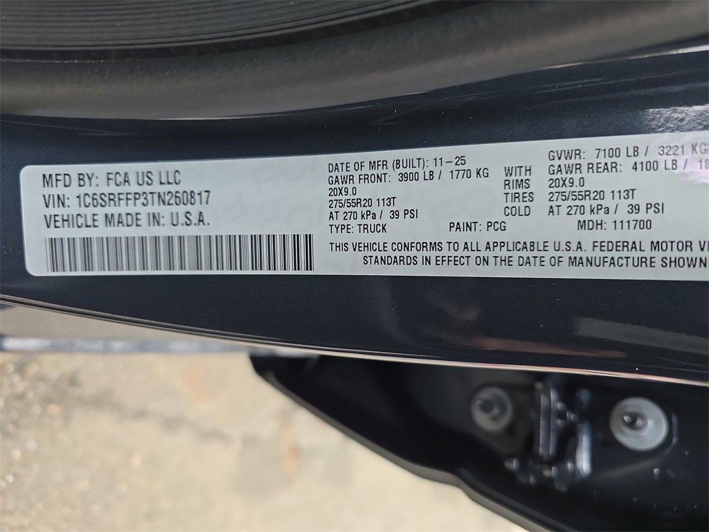 New 2026 RAM 1500 4x4 Crew Cab image 35