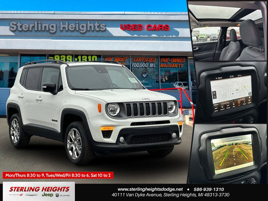 Used 2023 Jeep Renegade Limited w/ Sun/Sound Group image 1