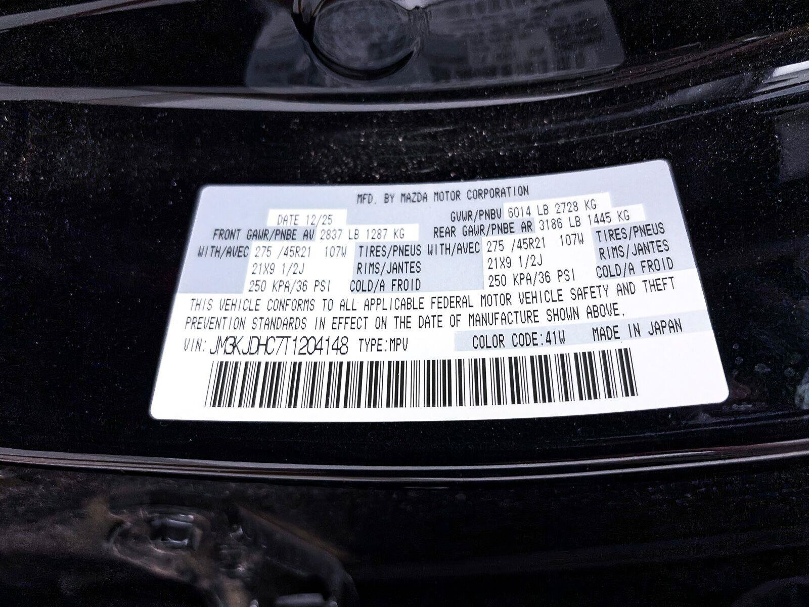 Certified 2026 MAZDA CX-70 3.3 Turbo S w/ Premium Package AWD/4WD image 39