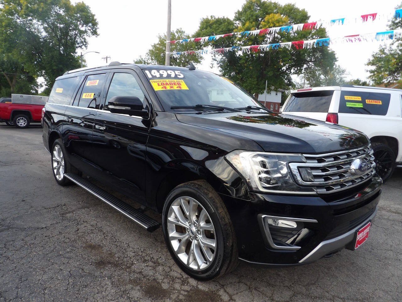 Used 2018 Ford Expedition Max Limited w/ Equipment Group 302A AWD/4WD image 3