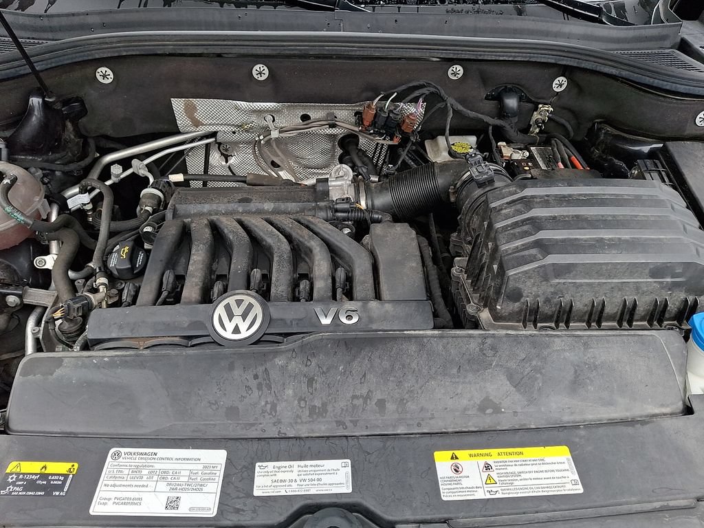 Used 2023 Volkswagen Atlas SE w/ Black Wheel Package AWD/4WD image 30