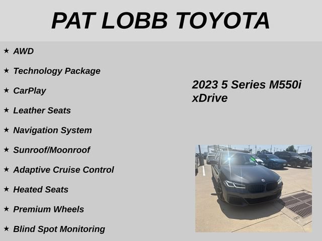 Used 2023 BMW M550i xDrive w/ Executive Package AWD/4WD image 20