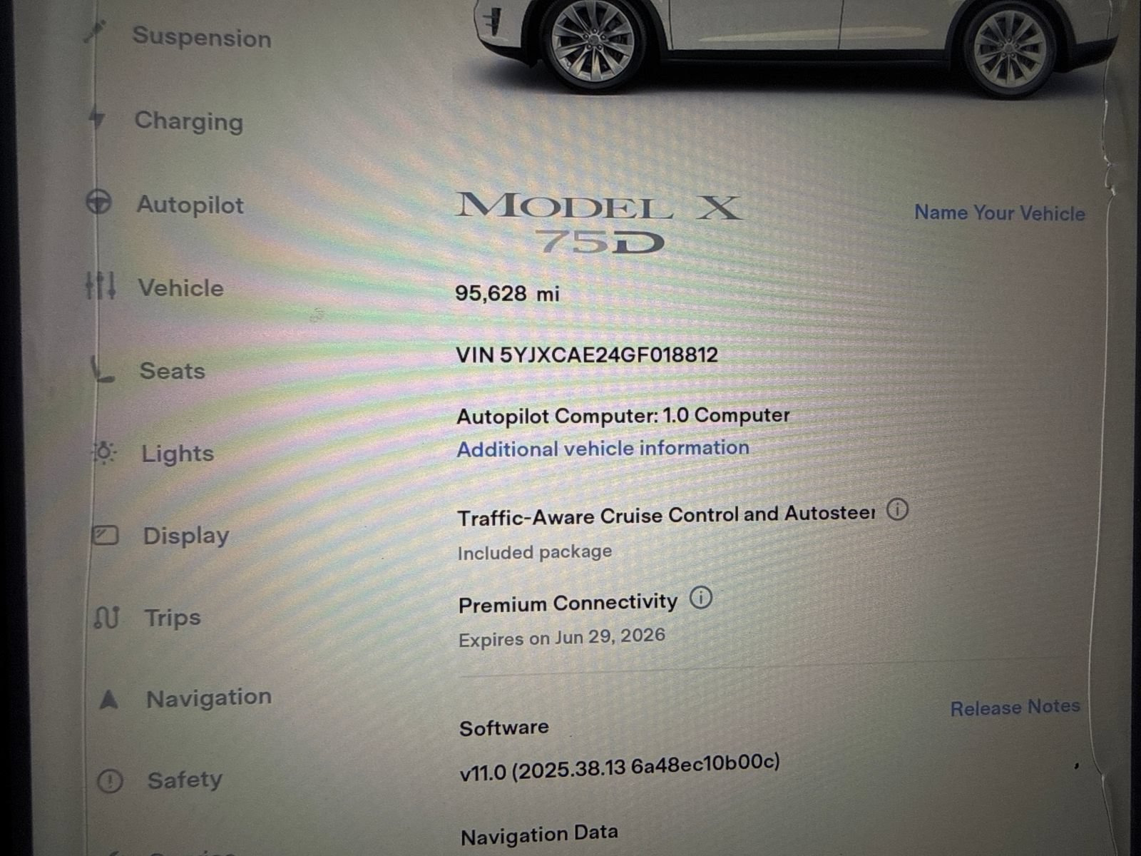 Used 2016 Tesla Model X 75D AWD/4WD image 37