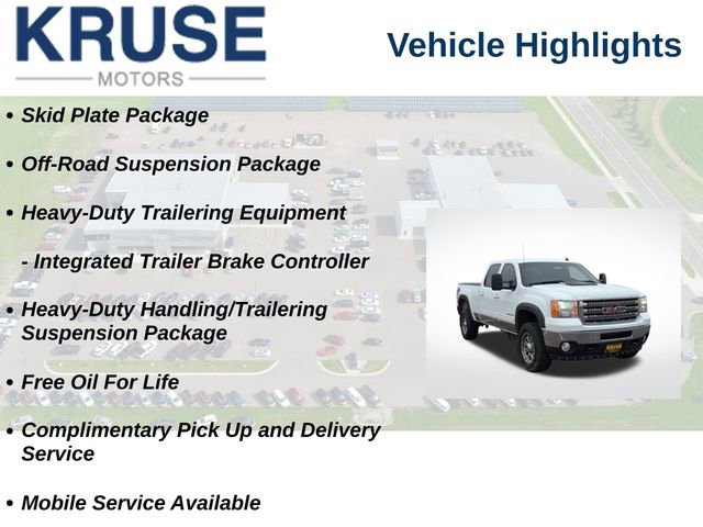 Used 2013 GMC Sierra 2500 SLT w/ Suspension Package, Off-Road AWD/4WD image 10