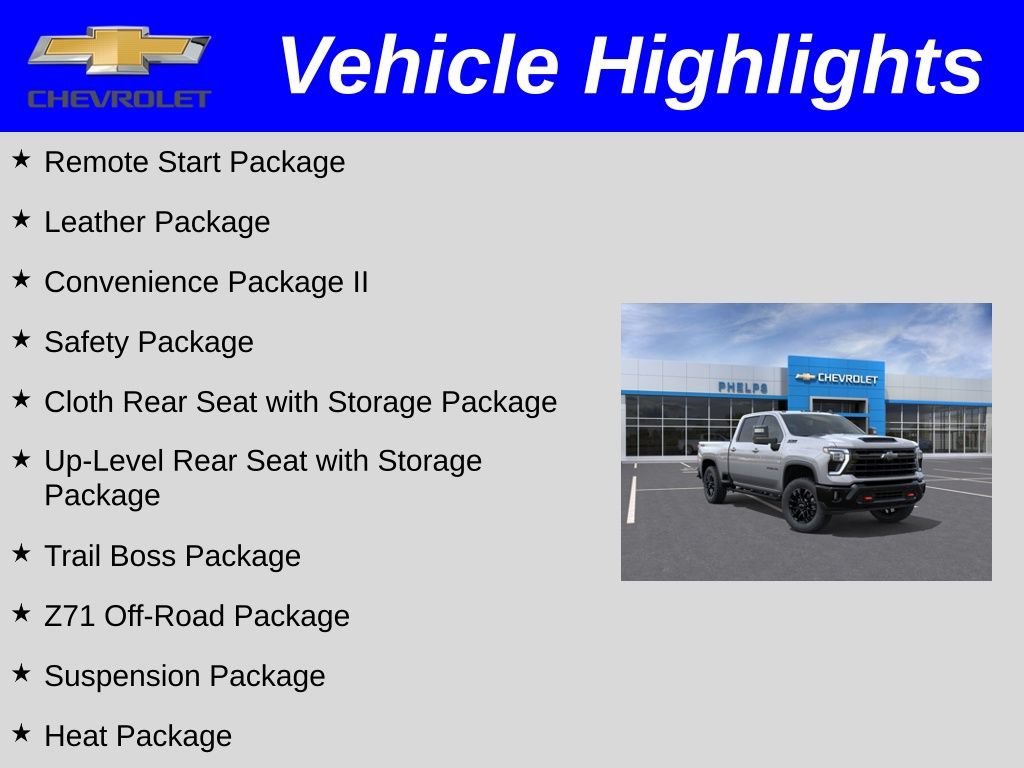 New 2026 Chevrolet Silverado 2500 LT w/ Trail Boss Package AWD/4WD image 2