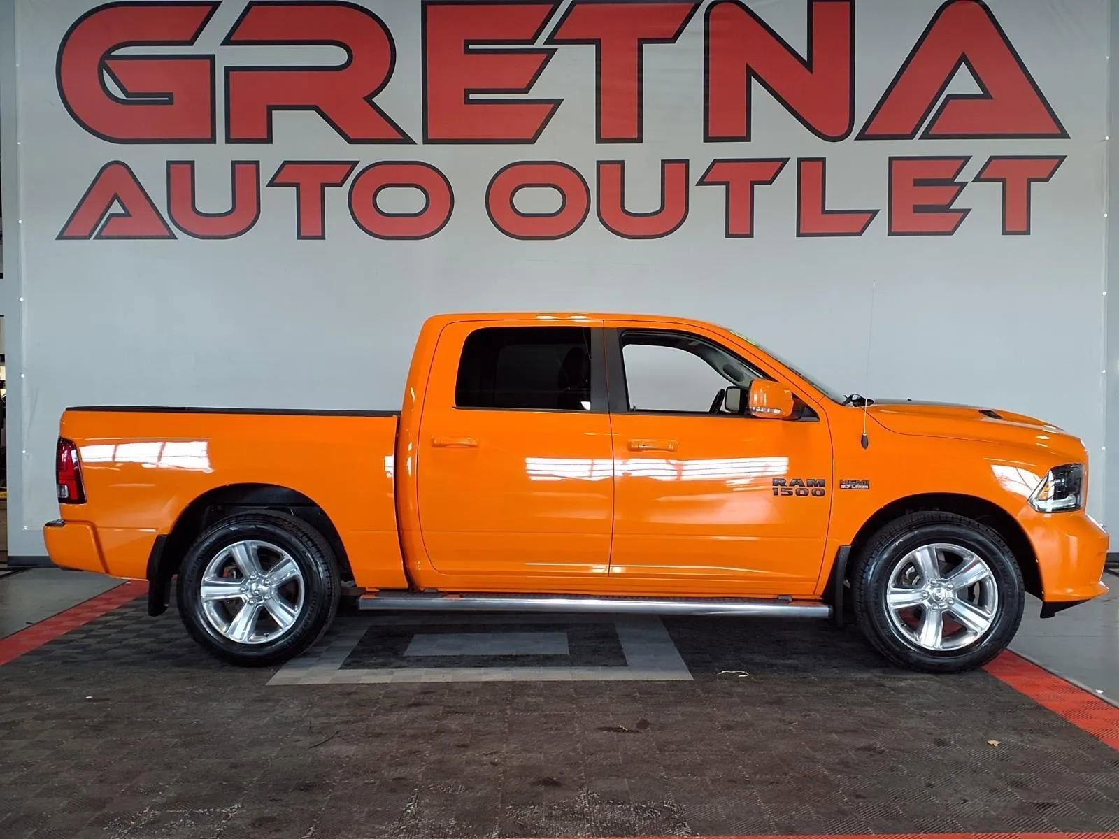 Used 2015 RAM 1500 Sport w/ Ignition Orange Sport Package