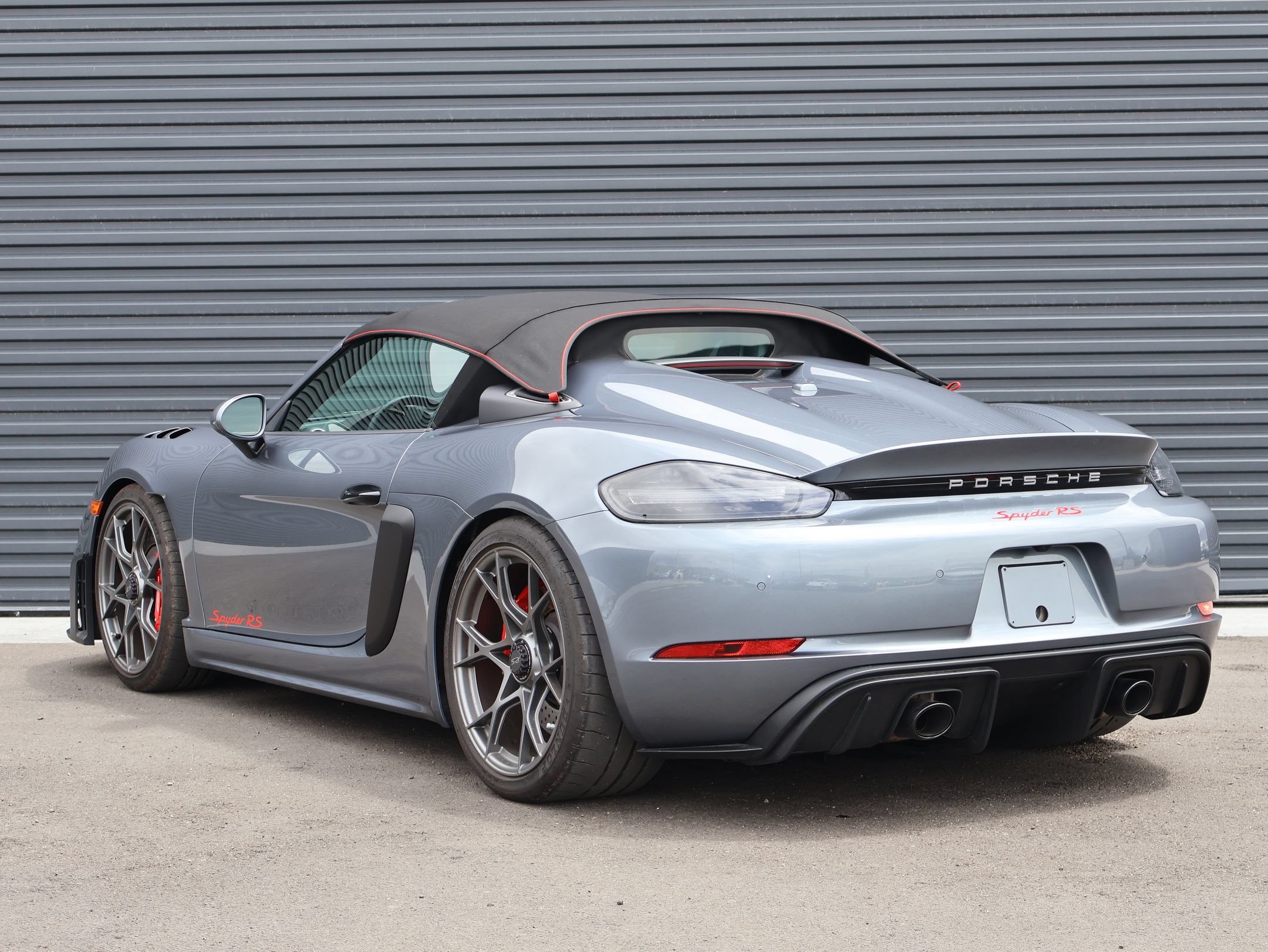Used 2025 Porsche 718 Boxster Spyder RS w/ Accent Package Logos RWD image 3