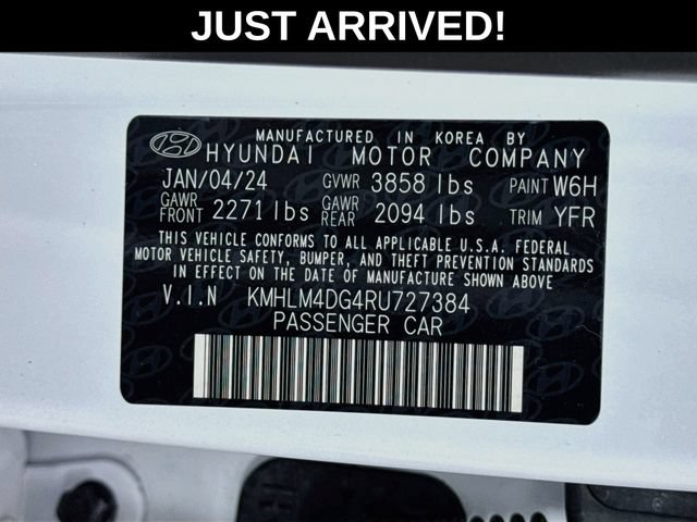 Certified 2024 Hyundai Elantra SEL FWD image 45