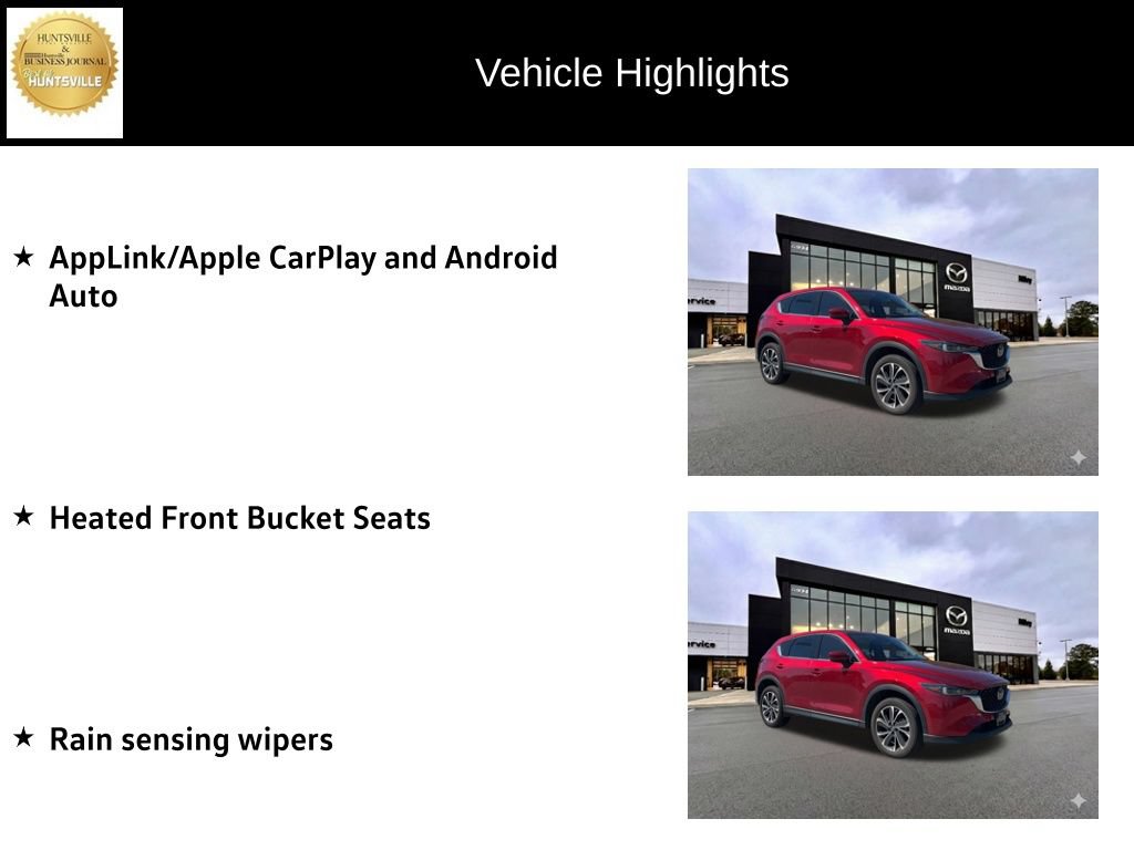 Certified 2022 MAZDA CX-5 AWD 2.5 S w/ Premium Package image 12