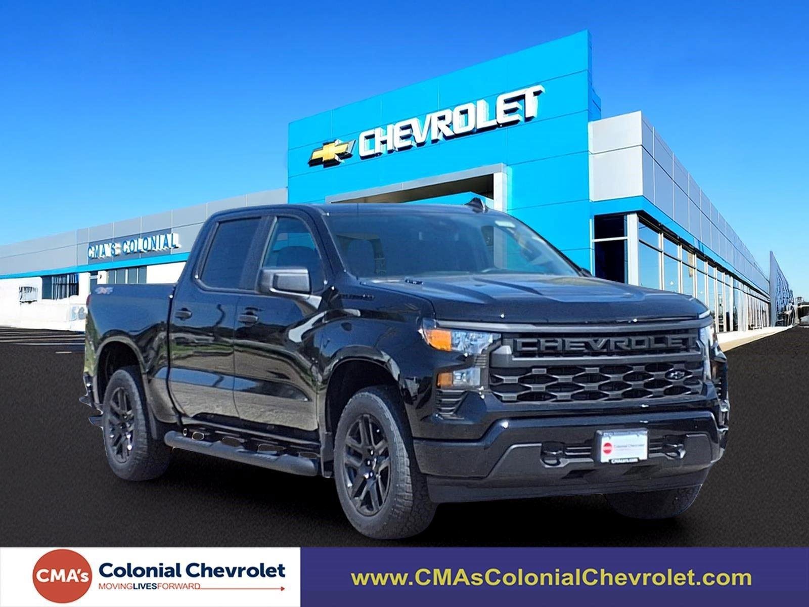 New 2026 Chevrolet Silverado 1500 Custom w/ Turbomax Blackout Package