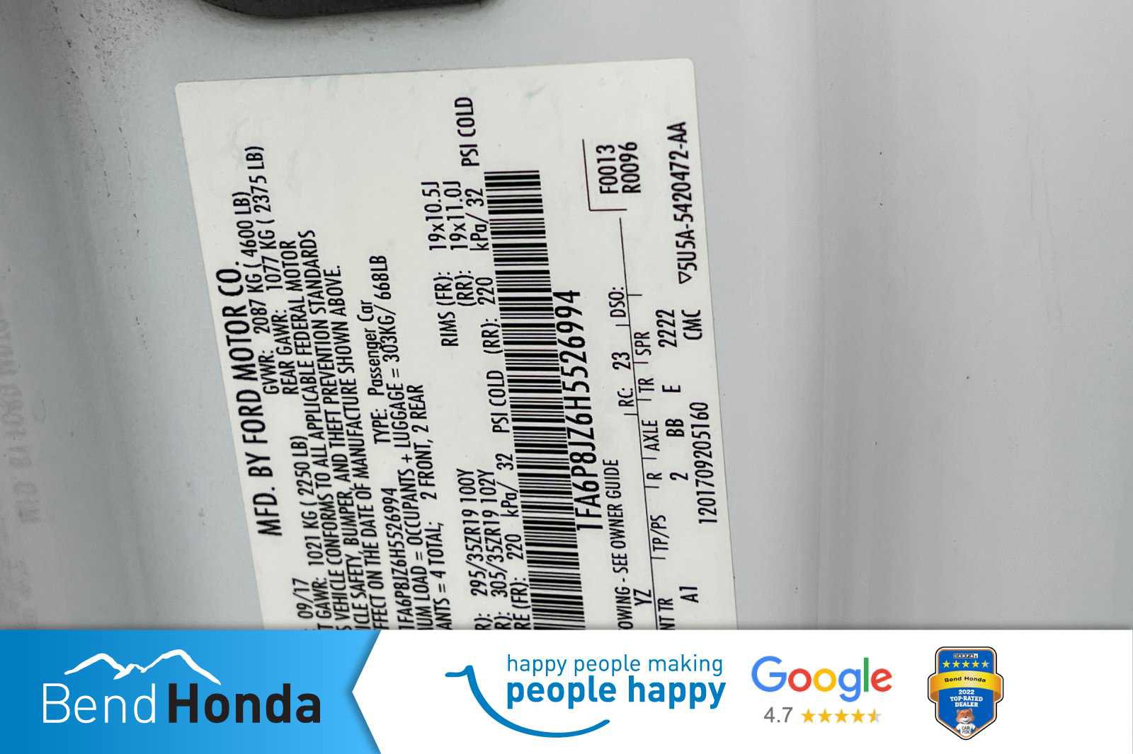 Used 2017 Ford Mustang Shelby GT350 w/ Electronics Package image 27