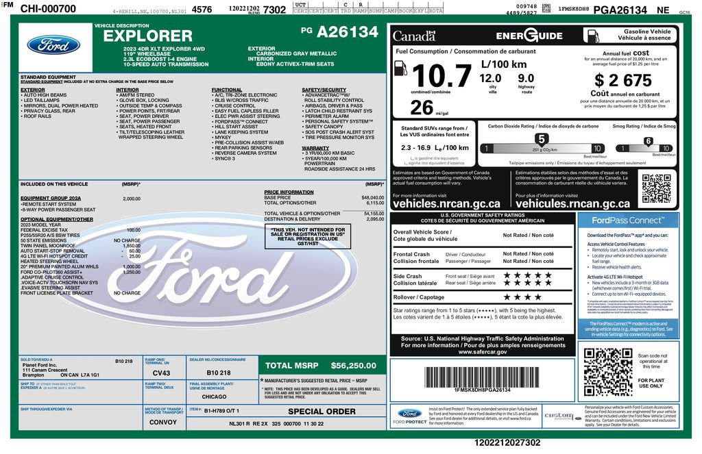 Used 2023 Ford Explorer XLT image 3