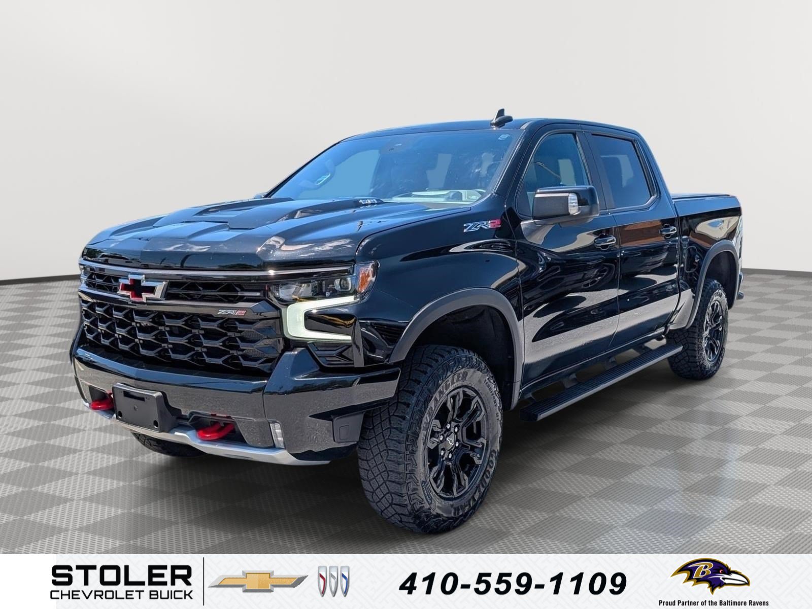 Used 2022 Chevrolet Silverado 1500 ZR2 w/ Technology Package AWD/4WD image 1