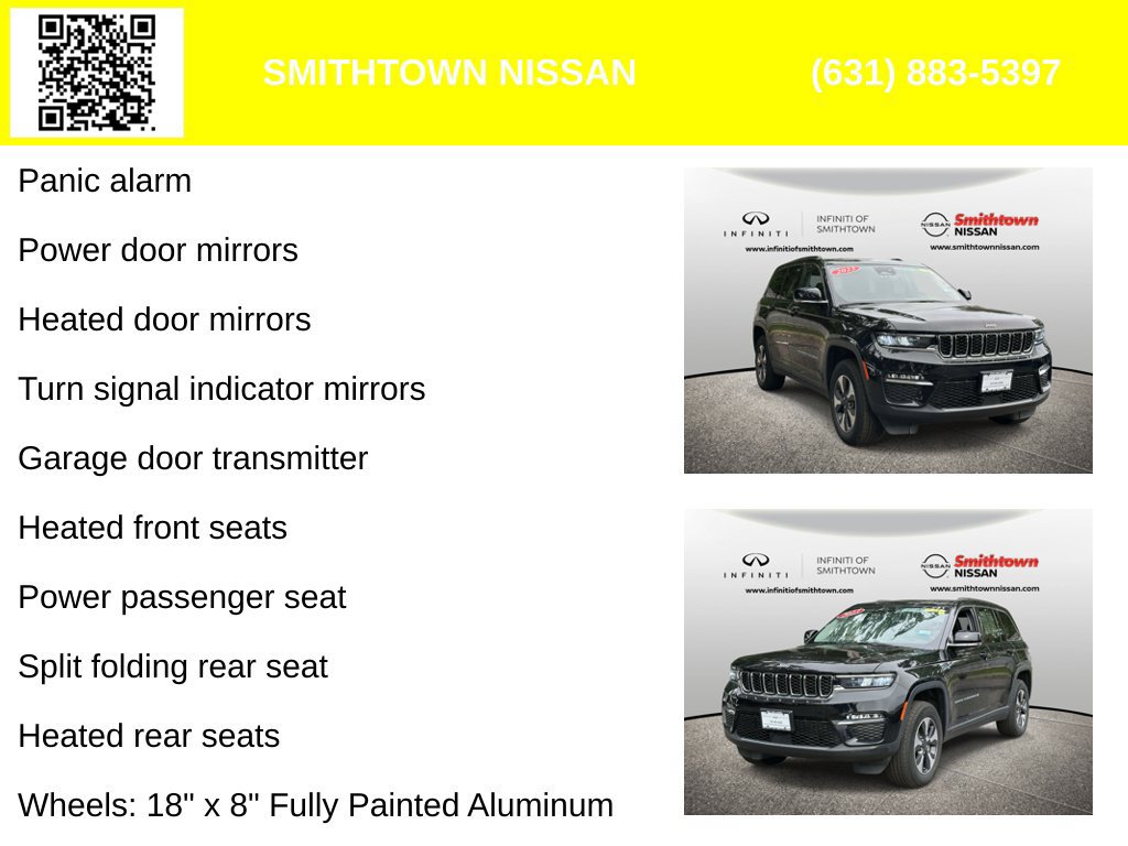 Used 2023 Jeep Grand Cherokee 4WD 4xe image 8