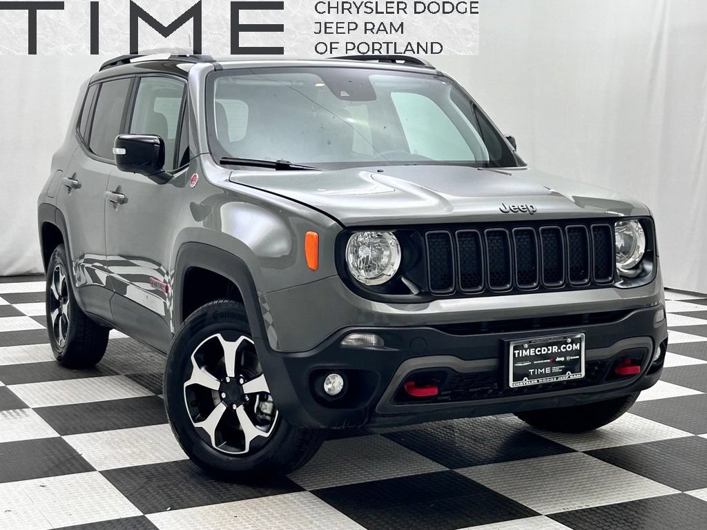 Certified 2022 Jeep Renegade Trailhawk w/ Sun/Sound Group AWD/4WD image 1