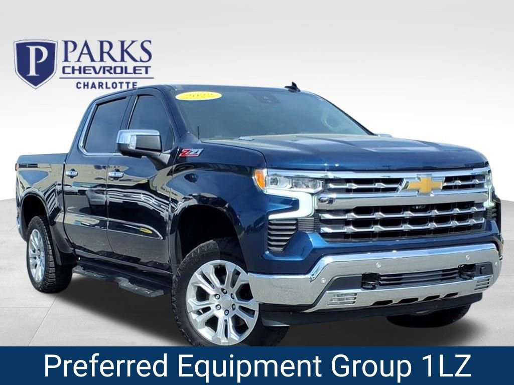 Certified 2022 Chevrolet Silverado 1500 LTZ w/ LTZ Premium Package AWD/4WD image 1