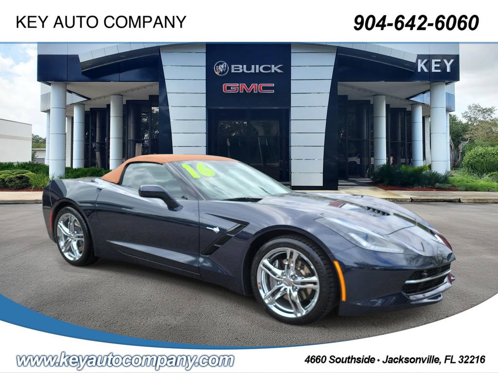 Used 2016 Chevrolet Corvette Stingray Convertible w/ 2LT Preferred Equipment Group image 1