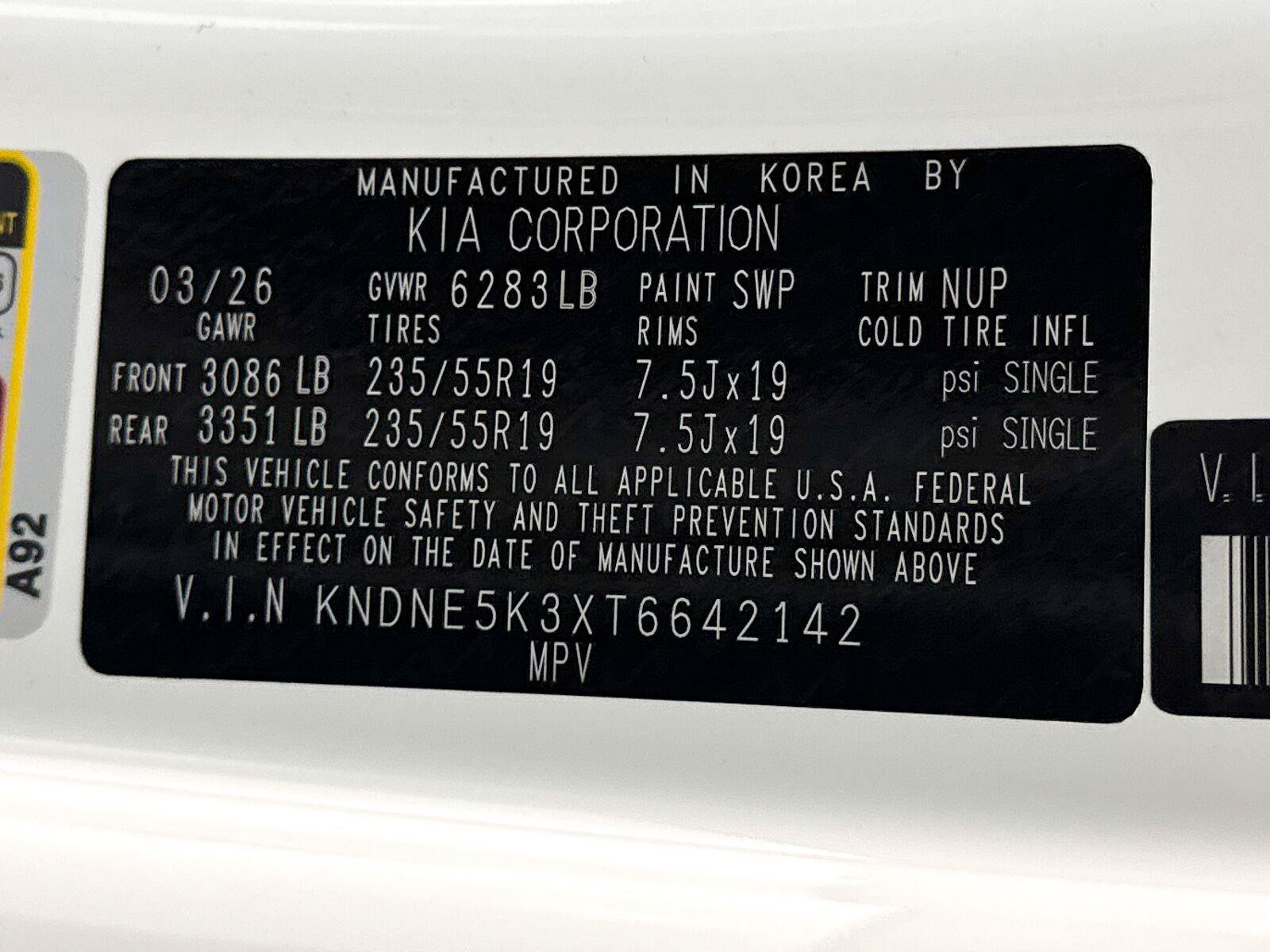 Used 2026 Kia Carnival SX Prestige FWD image 41