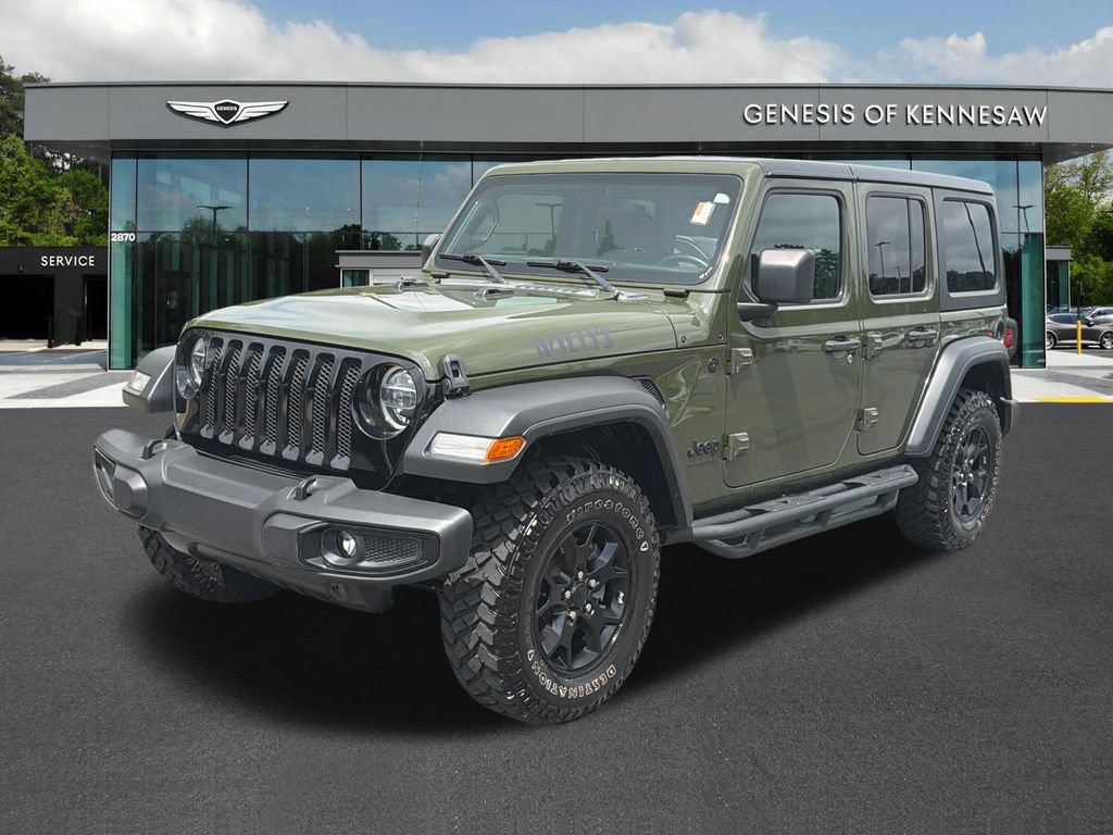 Used 2021 Jeep Wrangler Unlimited Sport AWD/4WD image 3