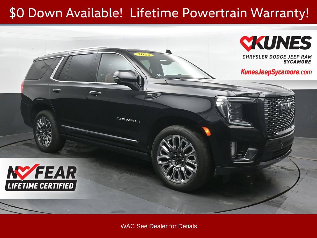 Used 2023 GMC Yukon Denali Ultimate w/ LPO, Floor Liner Package AWD/4WD image 1