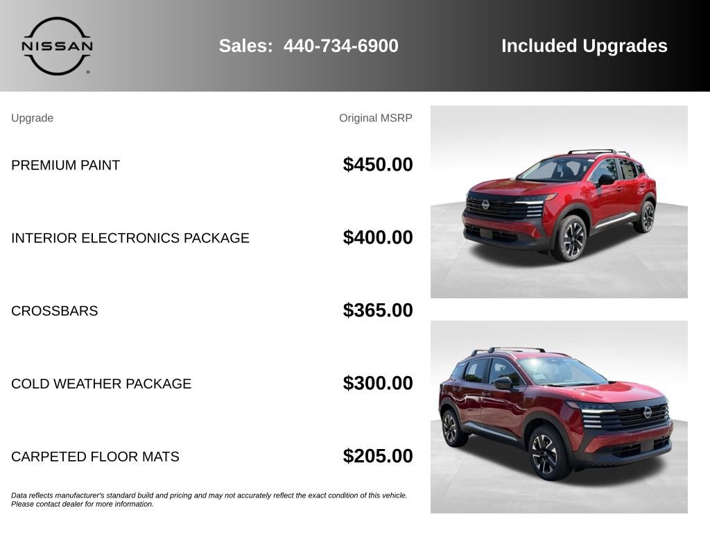 New 2026 Nissan Kicks SV w/ Interior Electronics Package AWD/4WD image 7