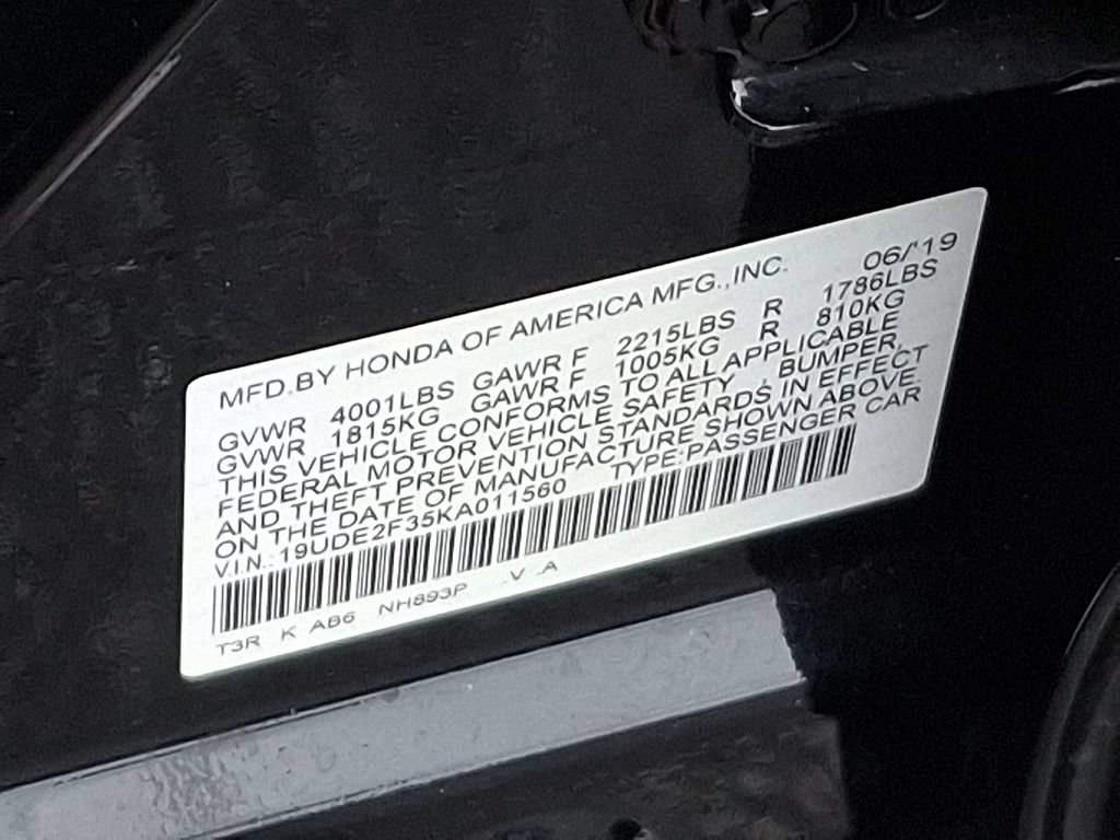 Certified 2019 Acura ILX FWD image 29