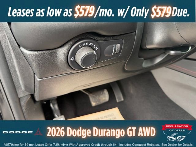 New 2026 Dodge Durango GT w/ Blacktop Package AWD/4WD image 19